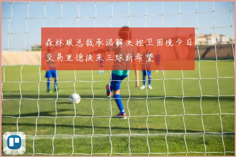 森林狼总裁承诺解决控卫困境今日交易里德换来三球新希望
